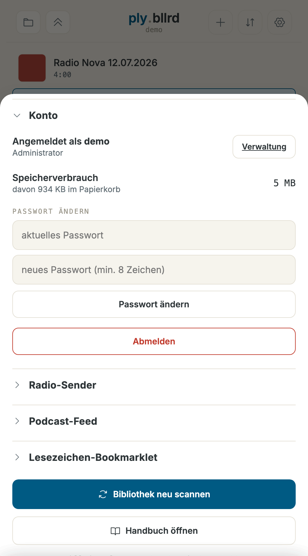 Screenshot: settings2