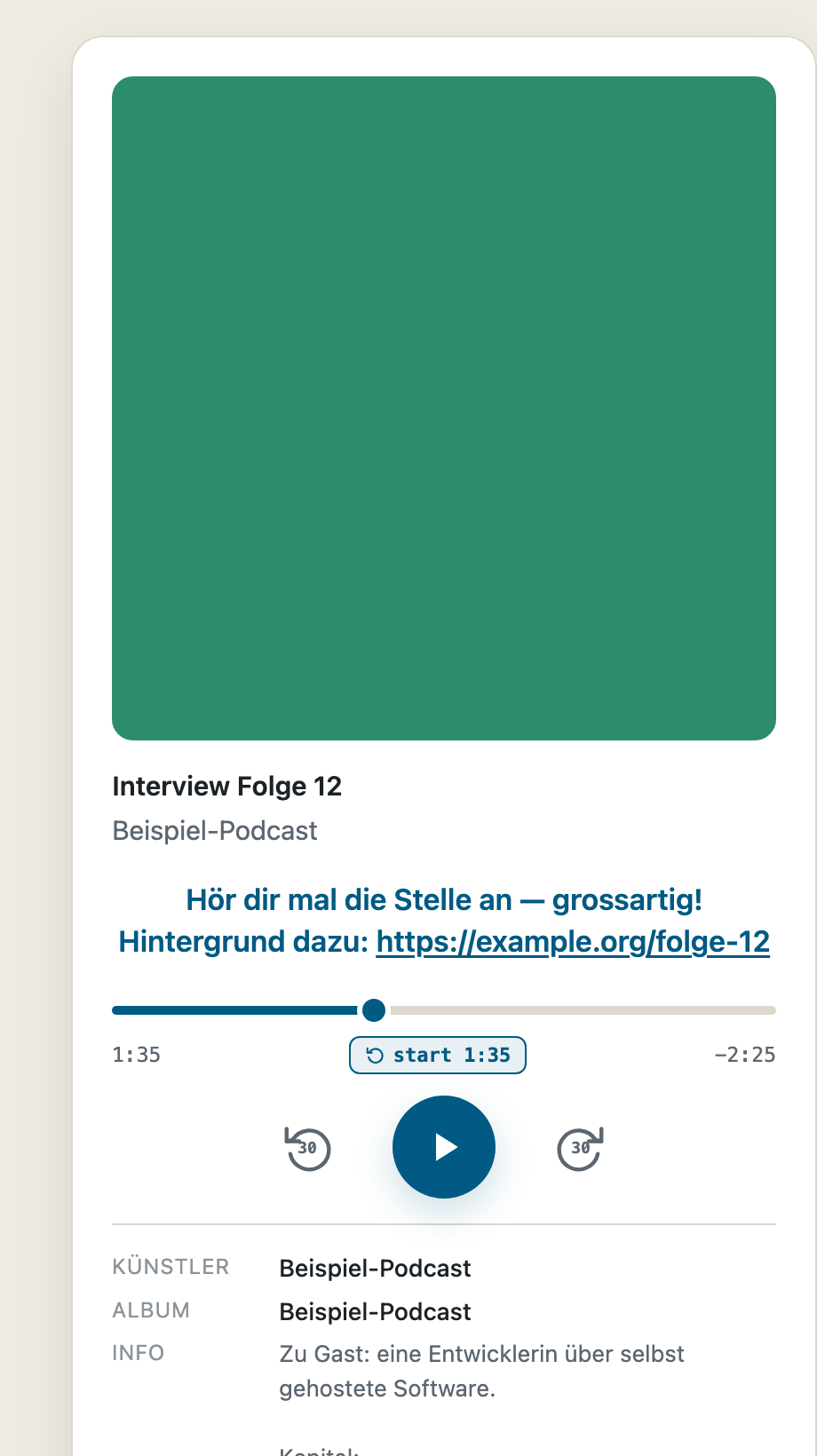 Screenshot: sharepage